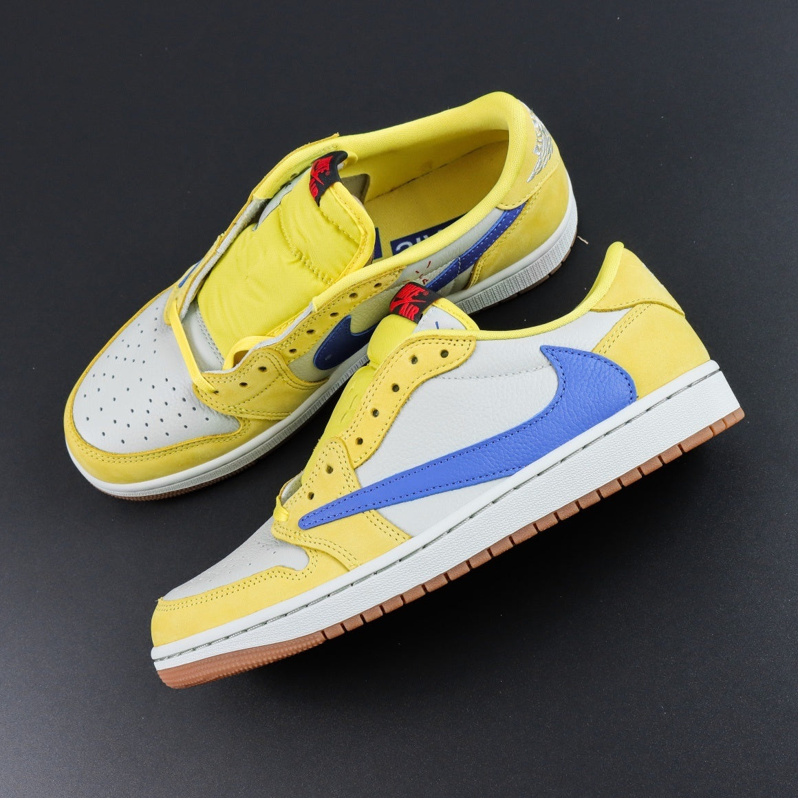 Travis Scott x Air Jordan 1 Low OG Canary Yellow