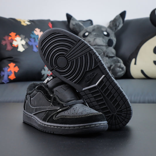 Travis Scott x Air Jordan 1 Low OG Black Phantom