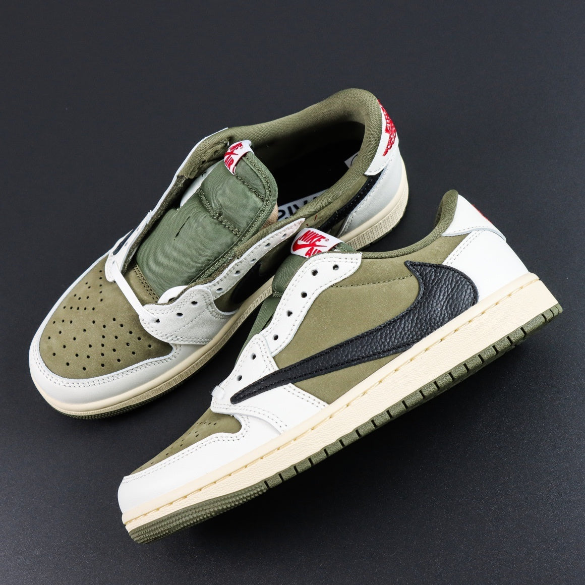 Travis Scott x Air Jordan 1 Low OG Medium Olive