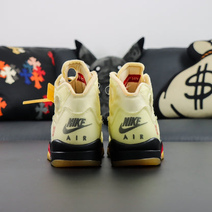 Air Jordan 5 Off-White Sail