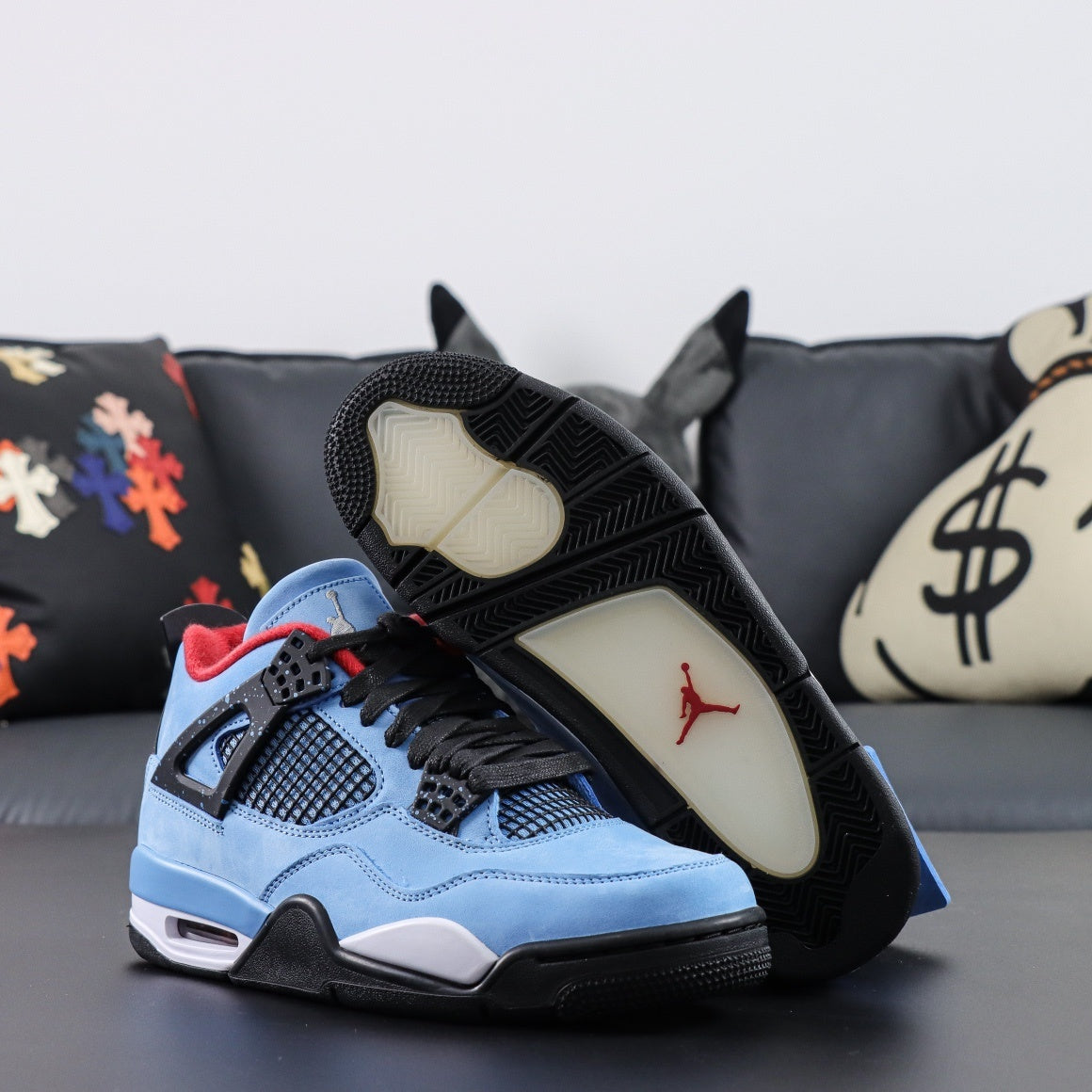 Air Jordan 4 x Travis Scott UNC Blue