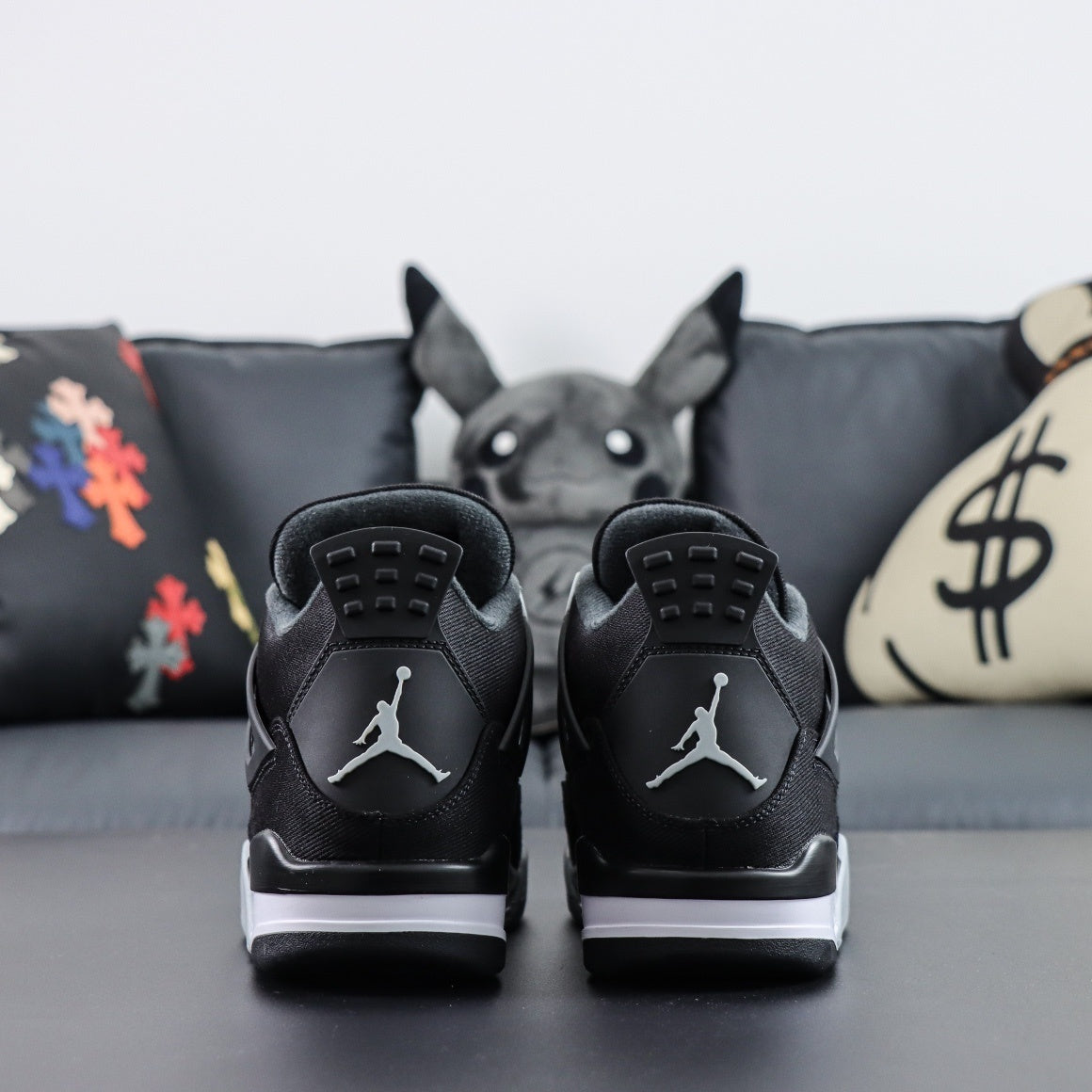Air Jordan 4 Retro SE Black Canvas [2024]