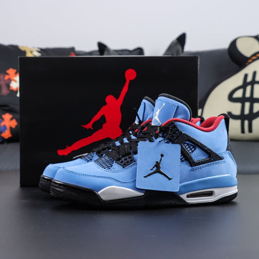 Air Jordan 4 x Travis Scott UNC Blue