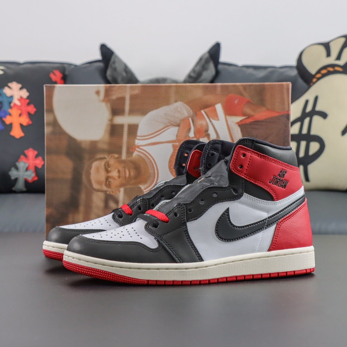 Air Jordan 1 Retro OG High Black Toe Reimagined