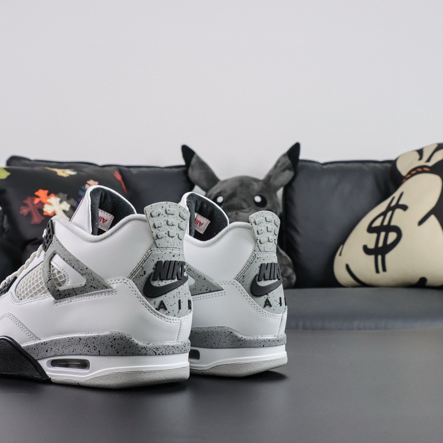 Air Jordan 4 White Cement