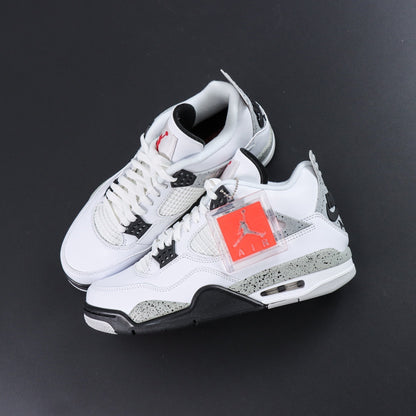 Air Jordan 4 White Cement
