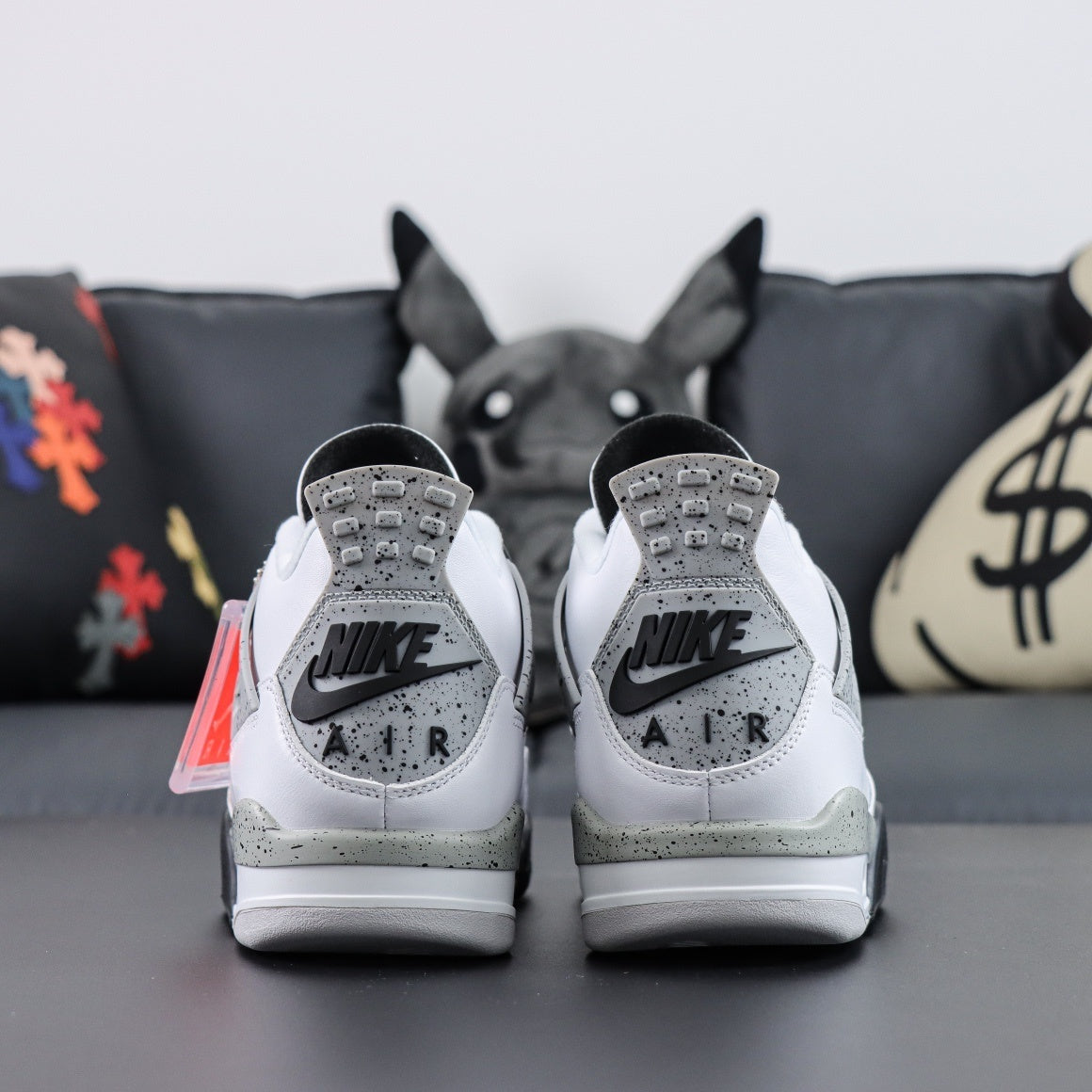 Air Jordan 4 White Cement