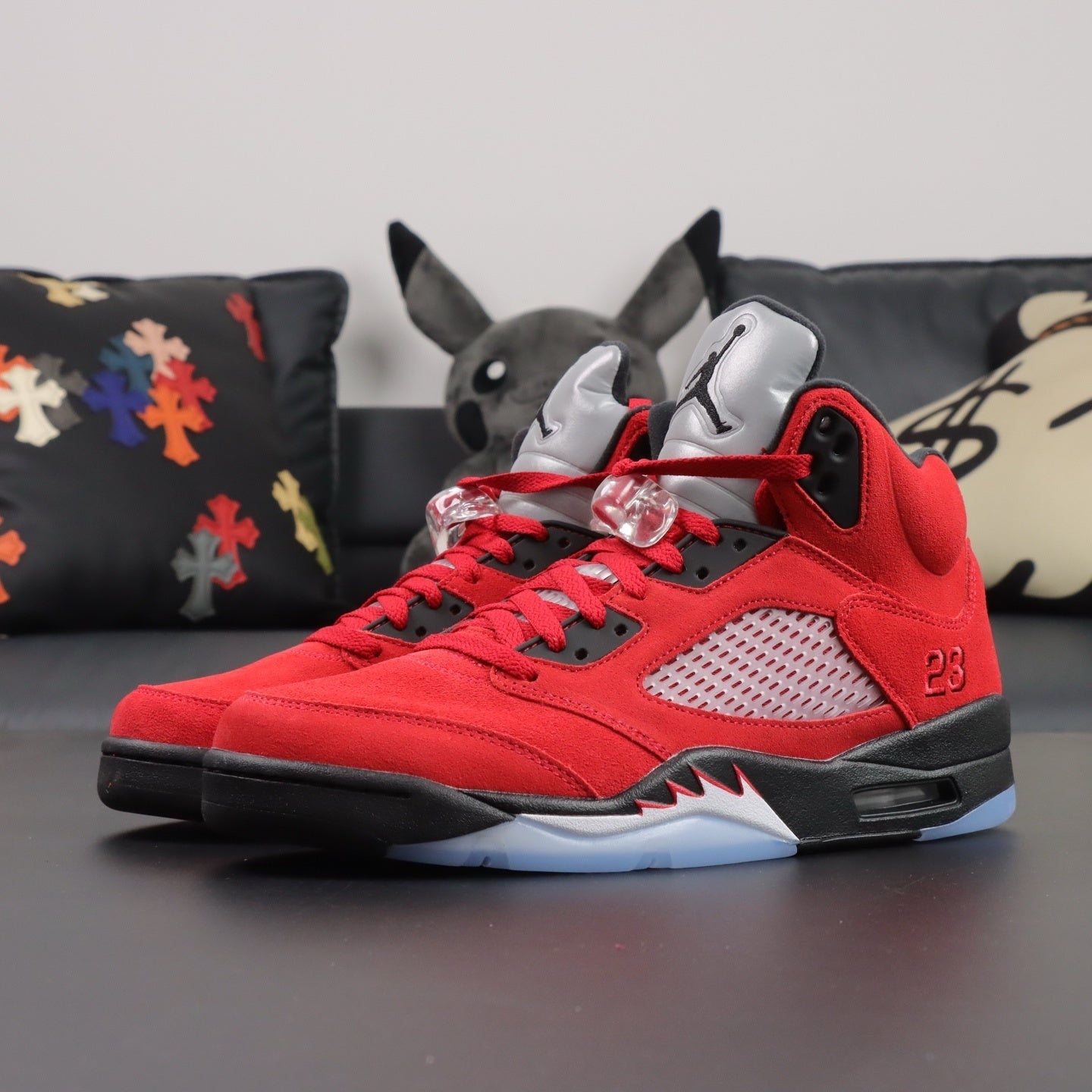 Air Jordan 5 Raging Bull Red