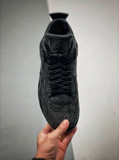 Air Jordan 4 Black Kaws