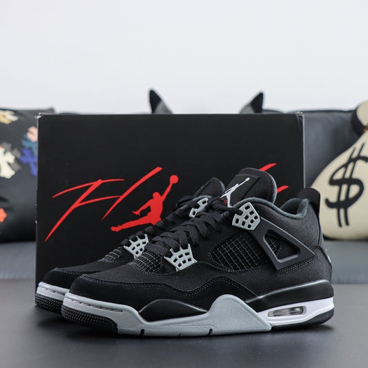 Air Jordan 4 Retro SE Black Canvas [2024]