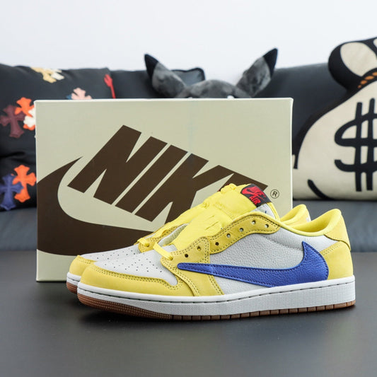 Travis Scott x Air Jordan 1 Low OG Canary Yellow