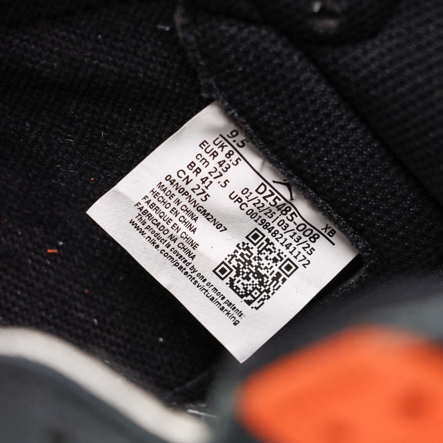 Air Jordan 1 Retro OG High Shattered Backboard [2025]