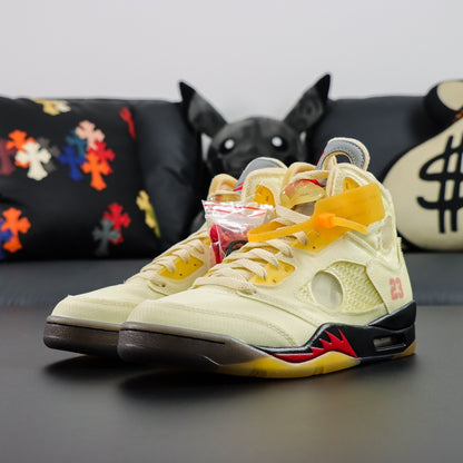 Air Jordan 5 Off-White Sail
