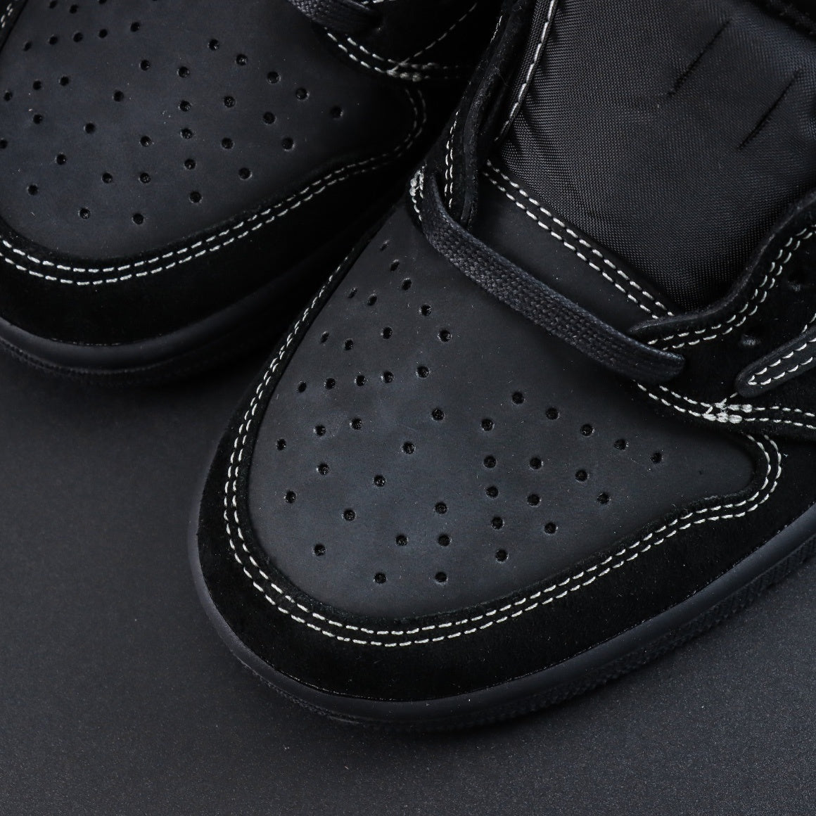 Travis Scott x Air Jordan 1 Low OG Black Phantom