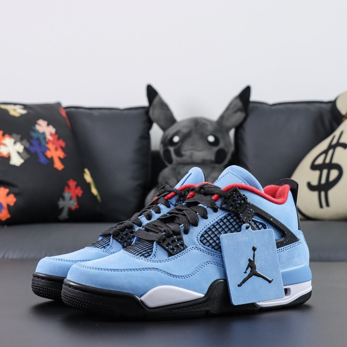 Air Jordan 4 x Travis Scott UNC Blue