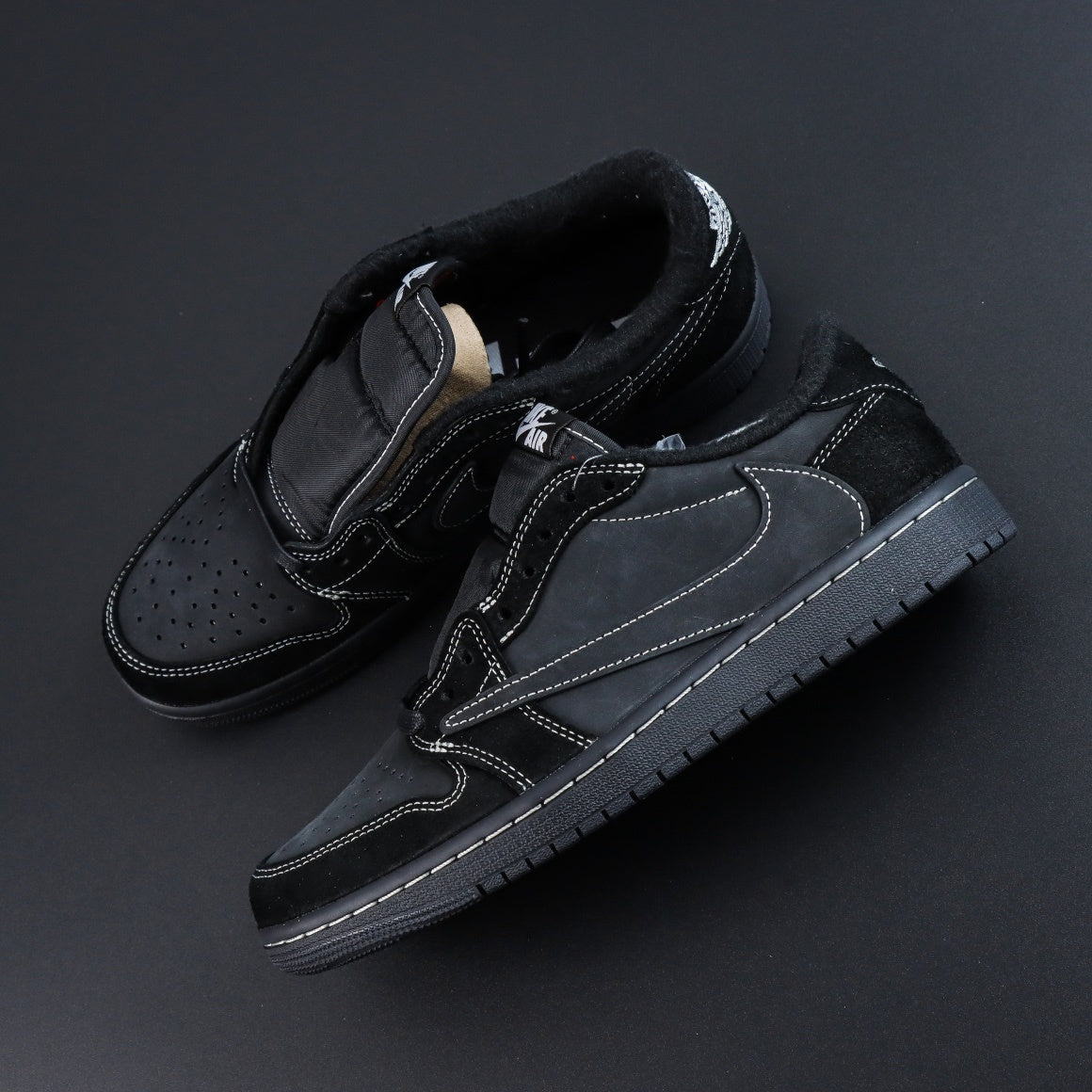 Travis Scott x Air Jordan 1 Low OG Black Phantom