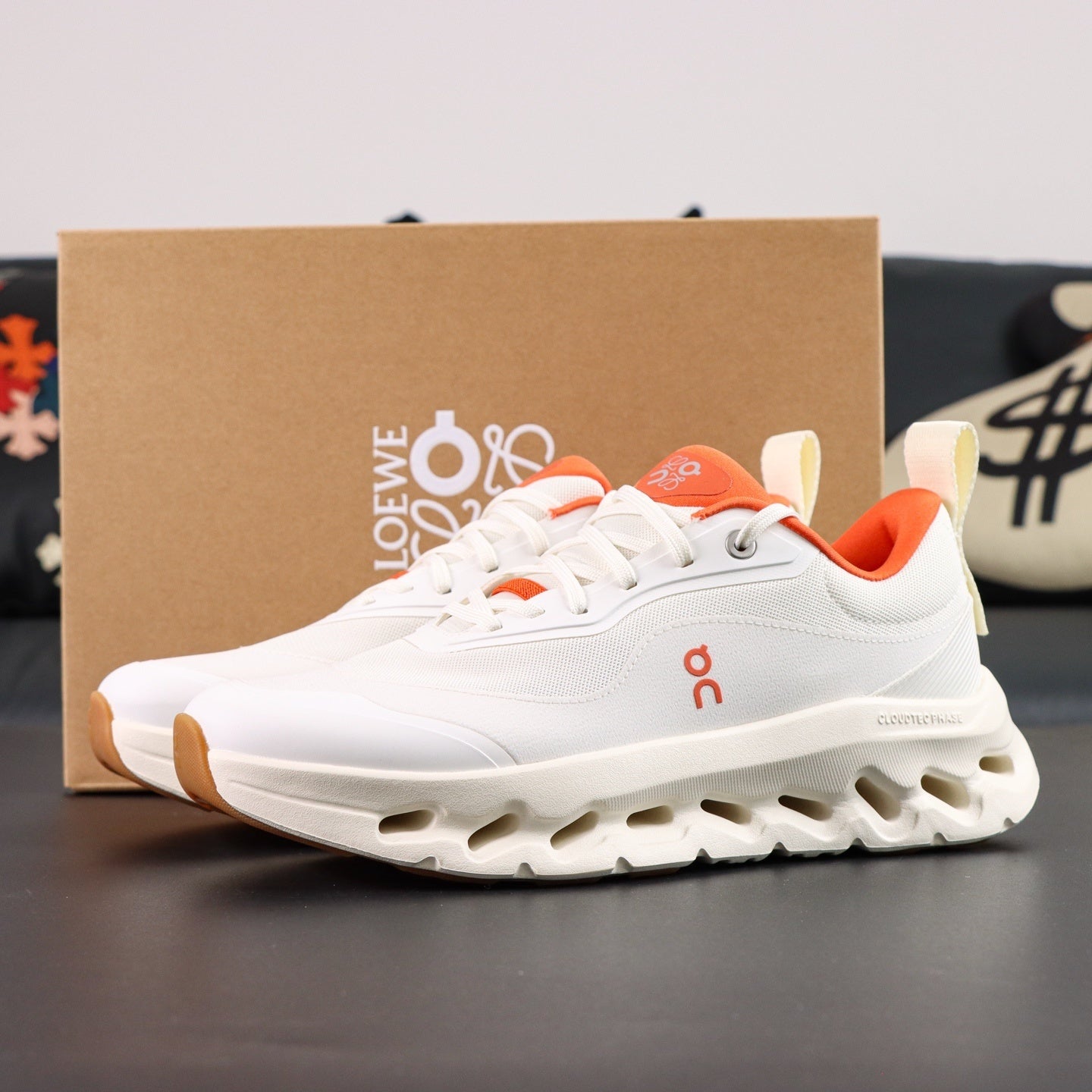 Cloudsurfer white and orange