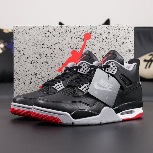 Air Jordan 4 Bred Reimagined