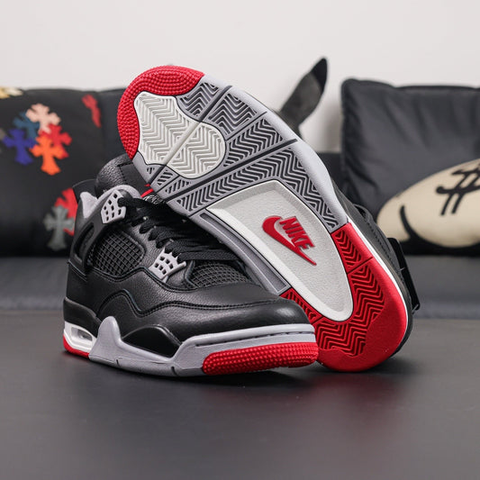 Air Jordan 4 Bred Reimagined
