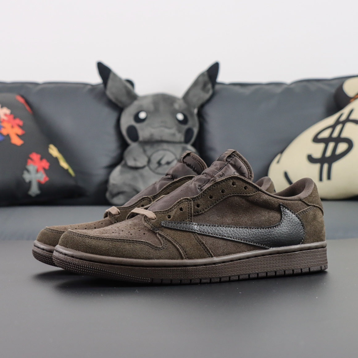 Travis Scott x Air Jordan 1 Low OG Velvet Brown