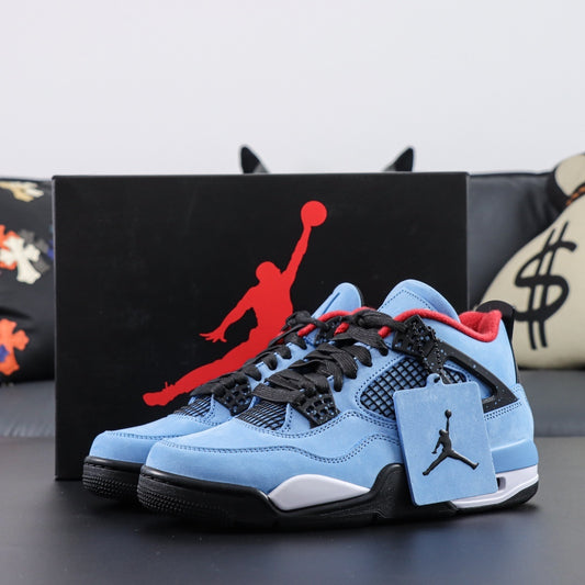 Air Jordan 4 x Travis Scott UNC Blue
