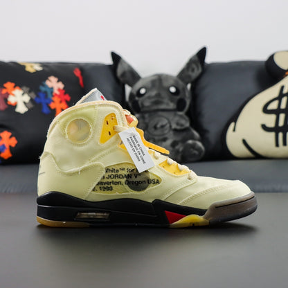 Air Jordan 5 Off-White Sail