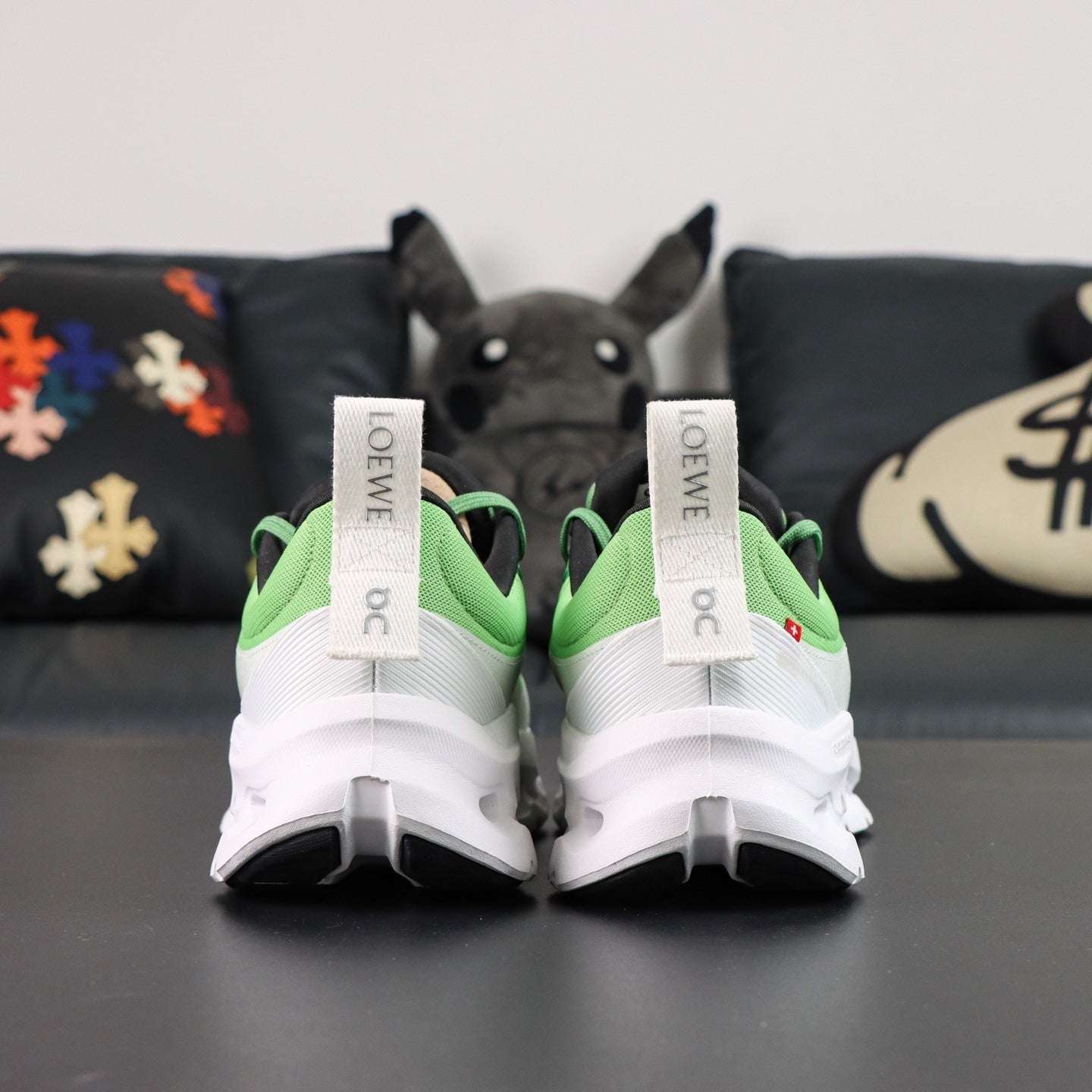 Cloudsurfer white and green