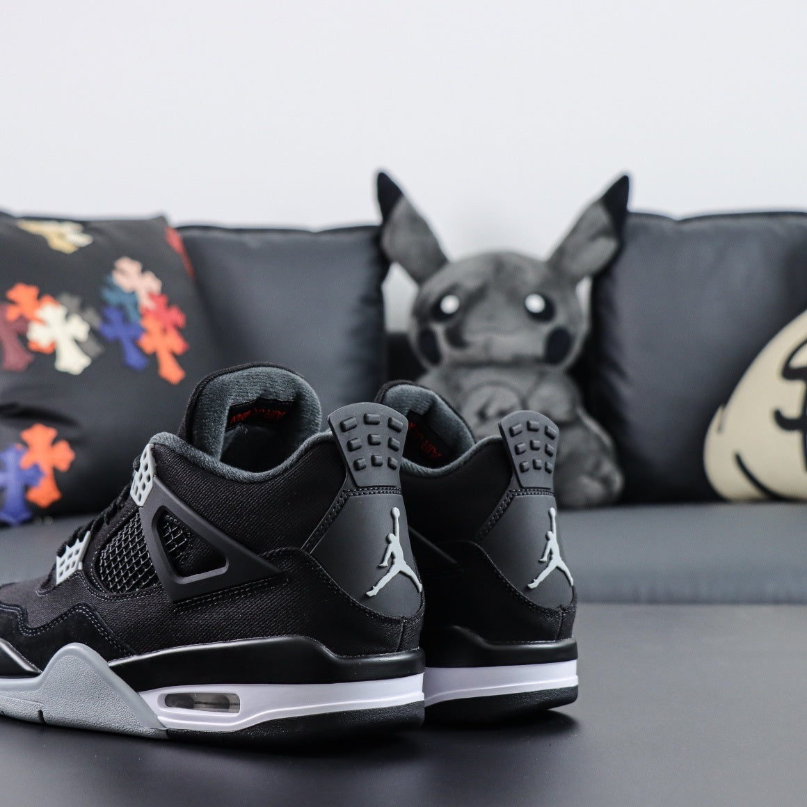 Air Jordan 4 Retro SE Black Canvas [2024]