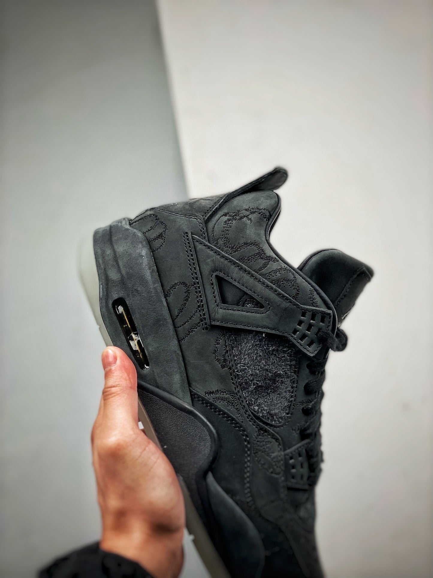 Air Jordan 4 Black Kaws
