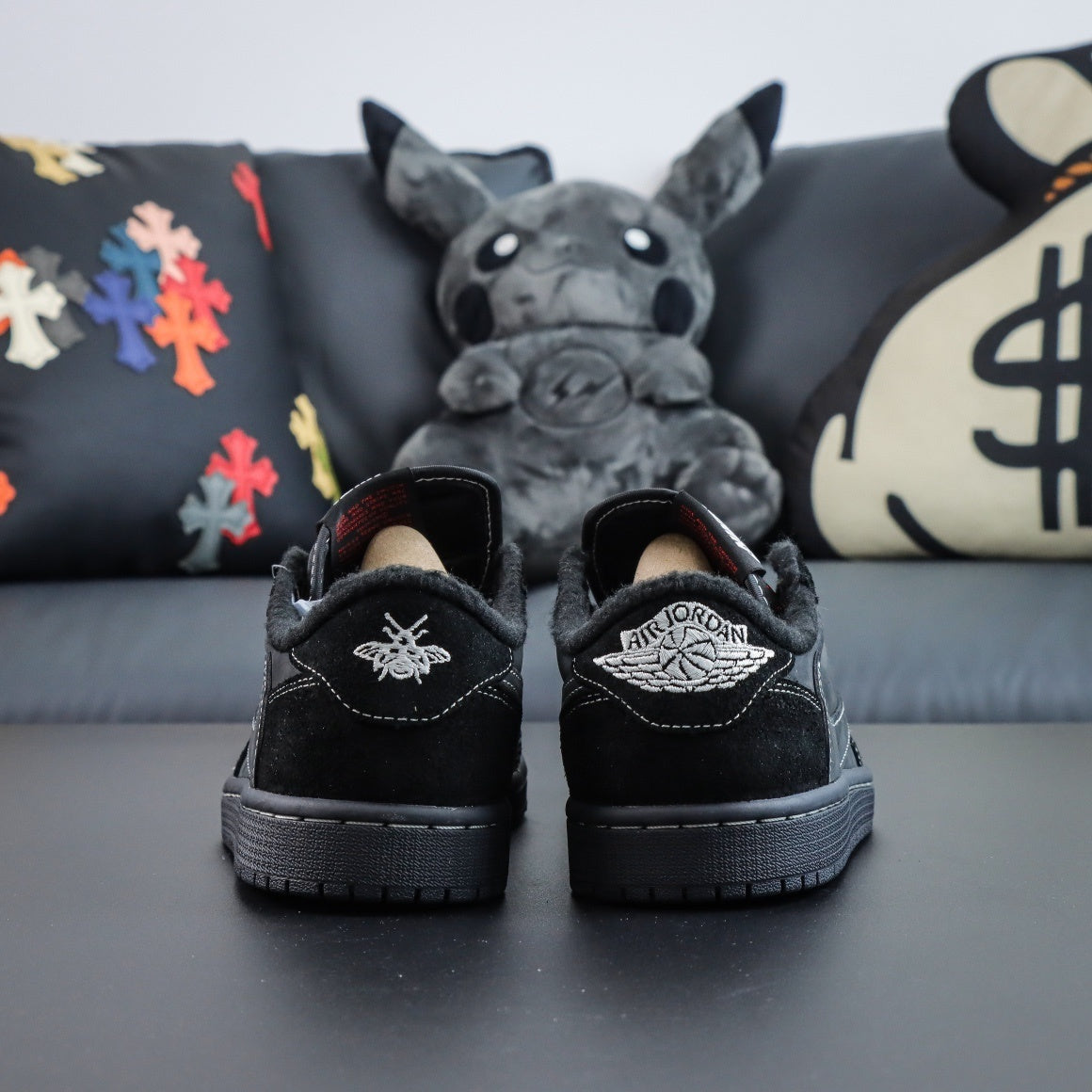 Travis Scott x Air Jordan 1 Low OG Black Phantom