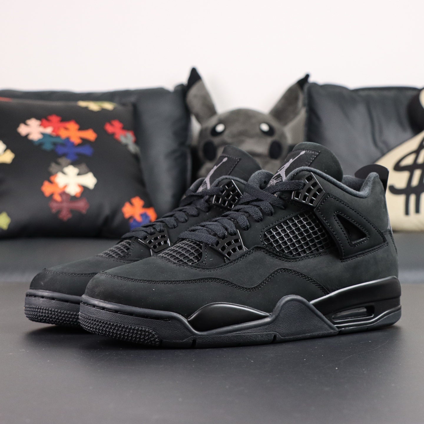 Air Jordan 4 Black Cat [2025] [Woman's] - Phantom Kicks