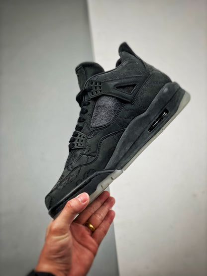 Air Jordan 4 Black Kaws
