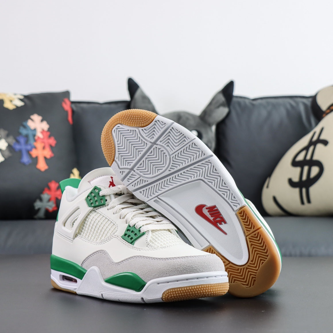 Air Jordan 4 x Nike SB Pine Green