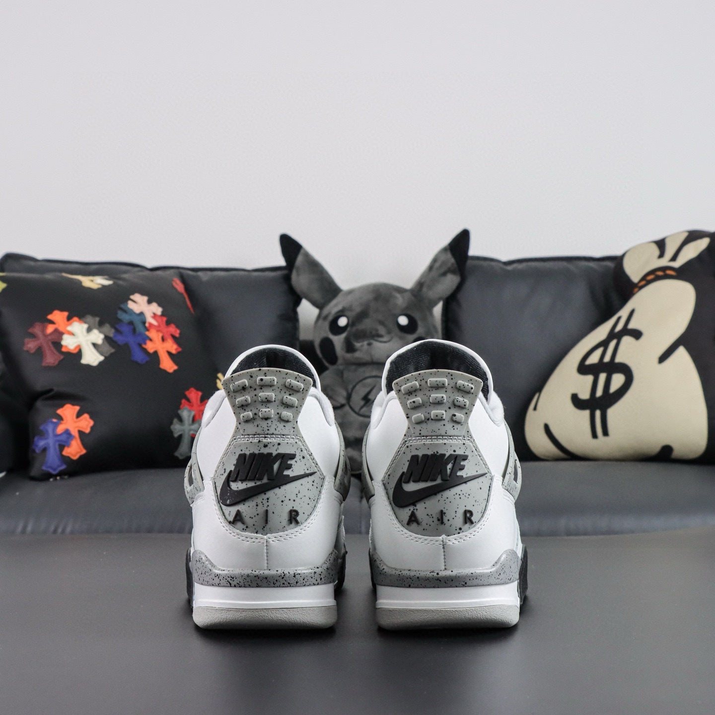 Air Jordan 4 White Cement