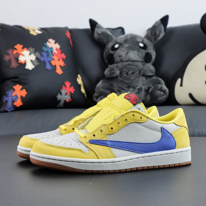 Travis Scott x Air Jordan 1 Low OG Canary Yellow