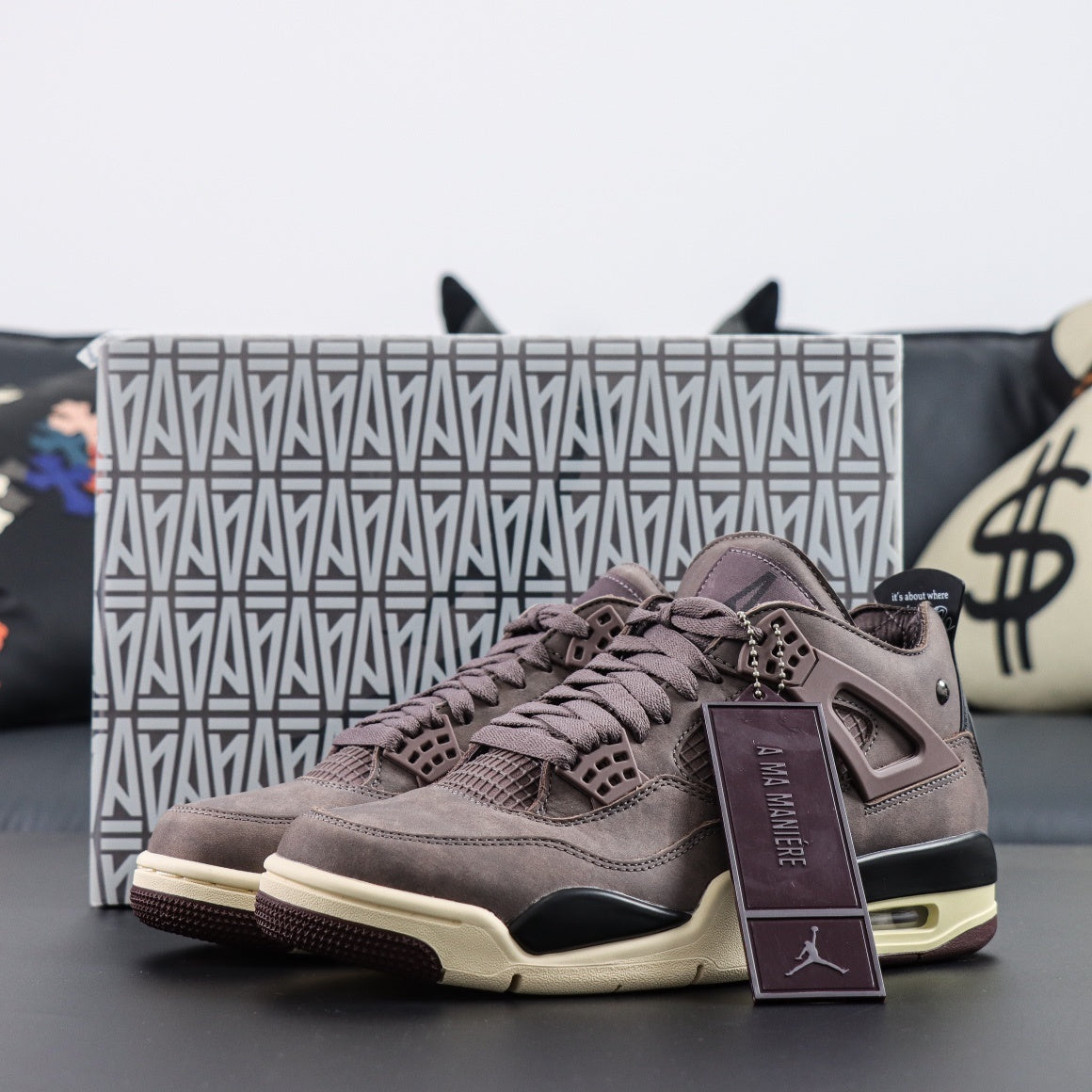 Air Jordan 4 X A Ma Manière Violet Ore