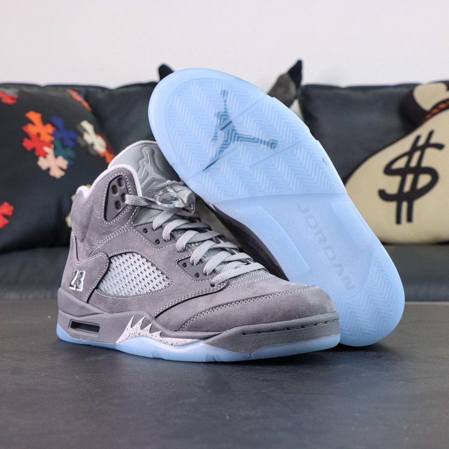Air Jordan 5 Retro Wolf Grey