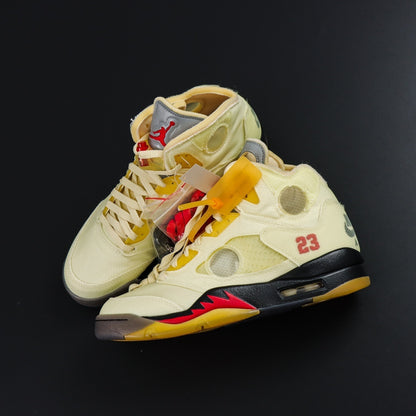 Air Jordan 5 Off-White Sail